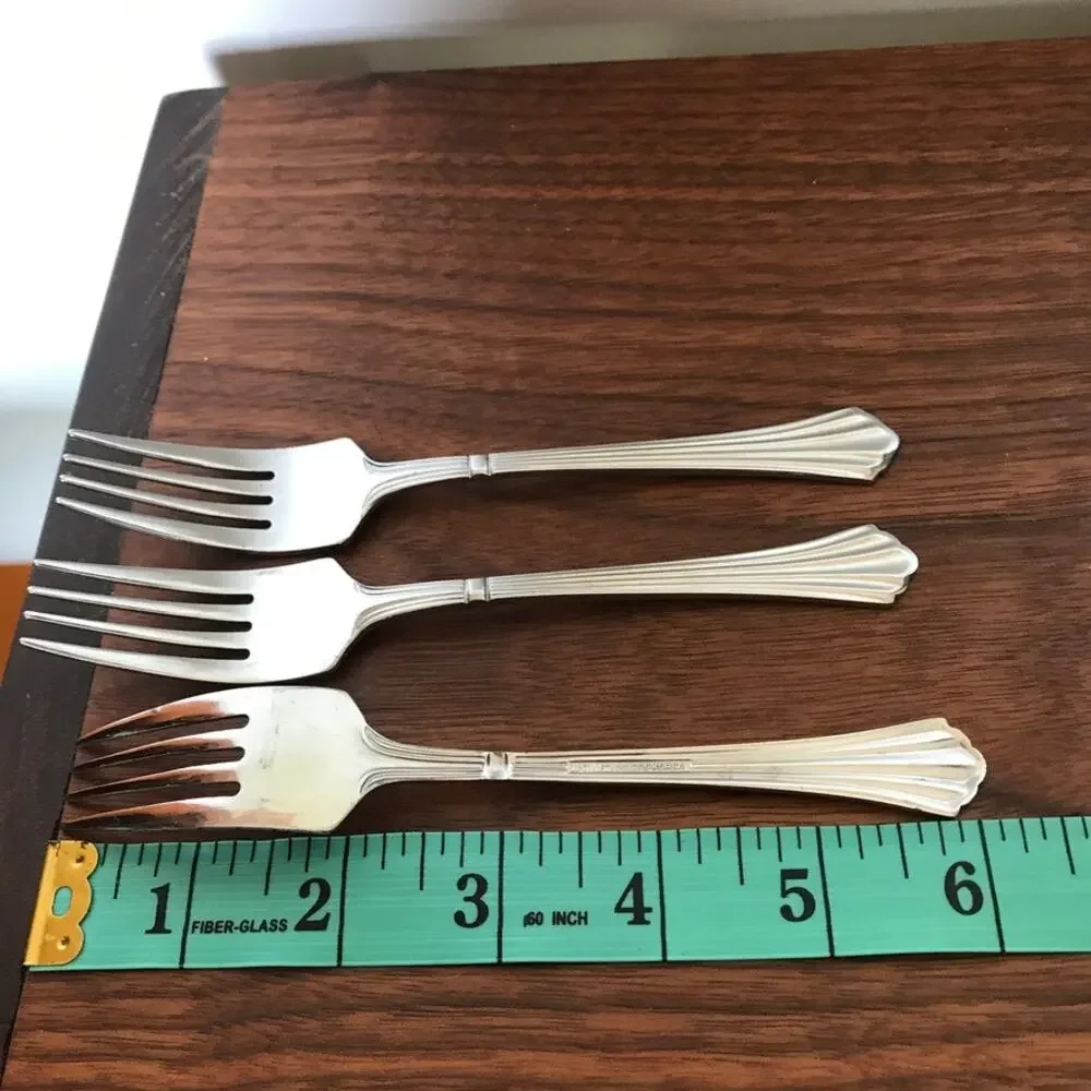 Estia DORIAN stainless ribbed glossy flatware bundle (15 pieces)